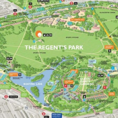 Comfy 1Br Flat V Close To Euston And Regent'S Park 런던 외부 사진