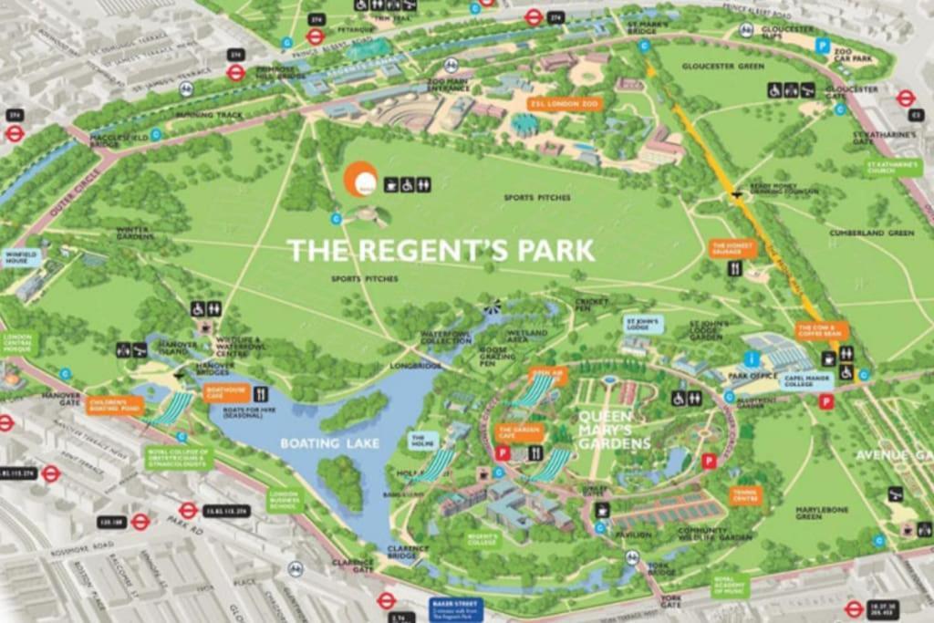 Comfy 1Br Flat V Close To Euston And Regent'S Park 런던 외부 사진